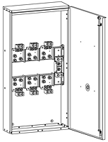 Wall Mounted Metering Transformer Cabinets (400 amp to 800 amp)